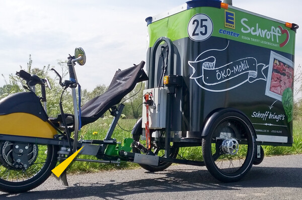 Stuurstabilisatie voor bakfietsen en E-Trikes