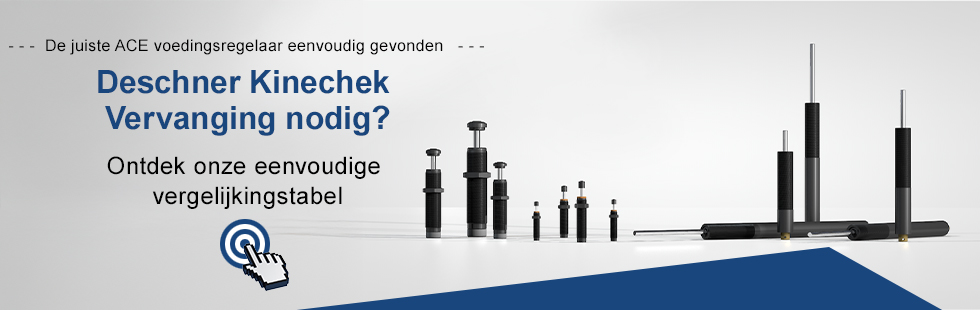 Deschner Kinechek Vervanging nodig? ACE biedt vervangende producten voor Deschner, Kinechek en Cushioneer